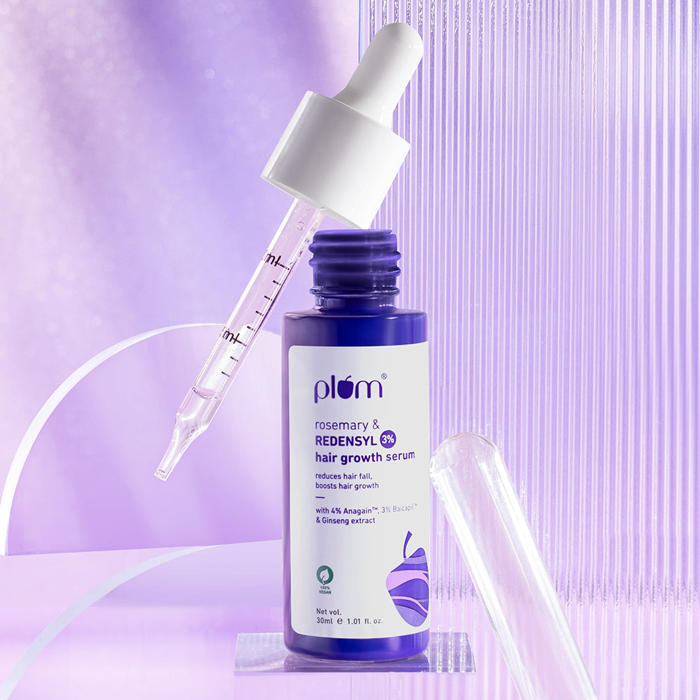 Plum Rosemary & 3% Redensyl Hair Growth serum