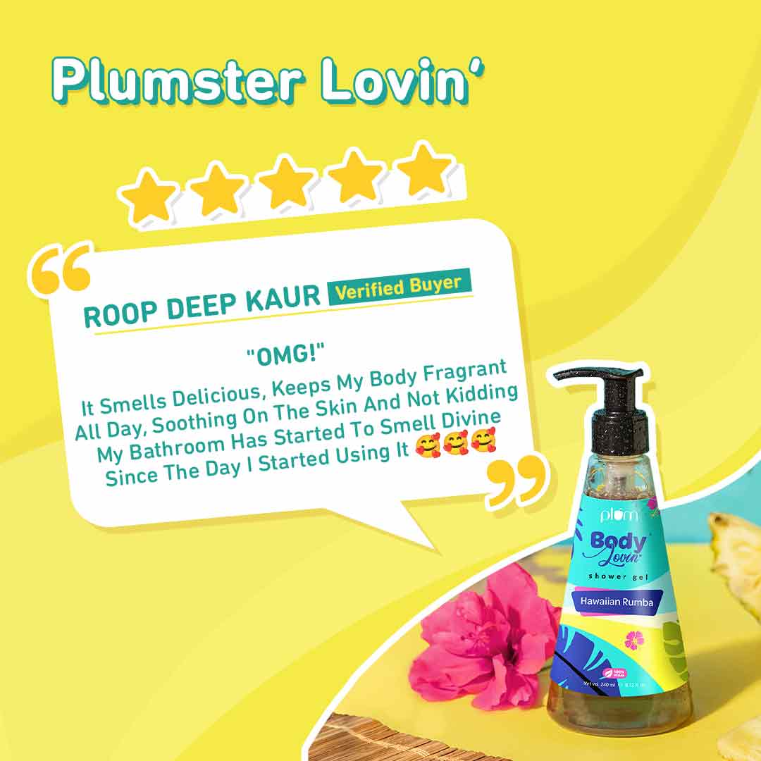 Plum Hawaiian Rumba Shower Gel by Plum BodyLovin'