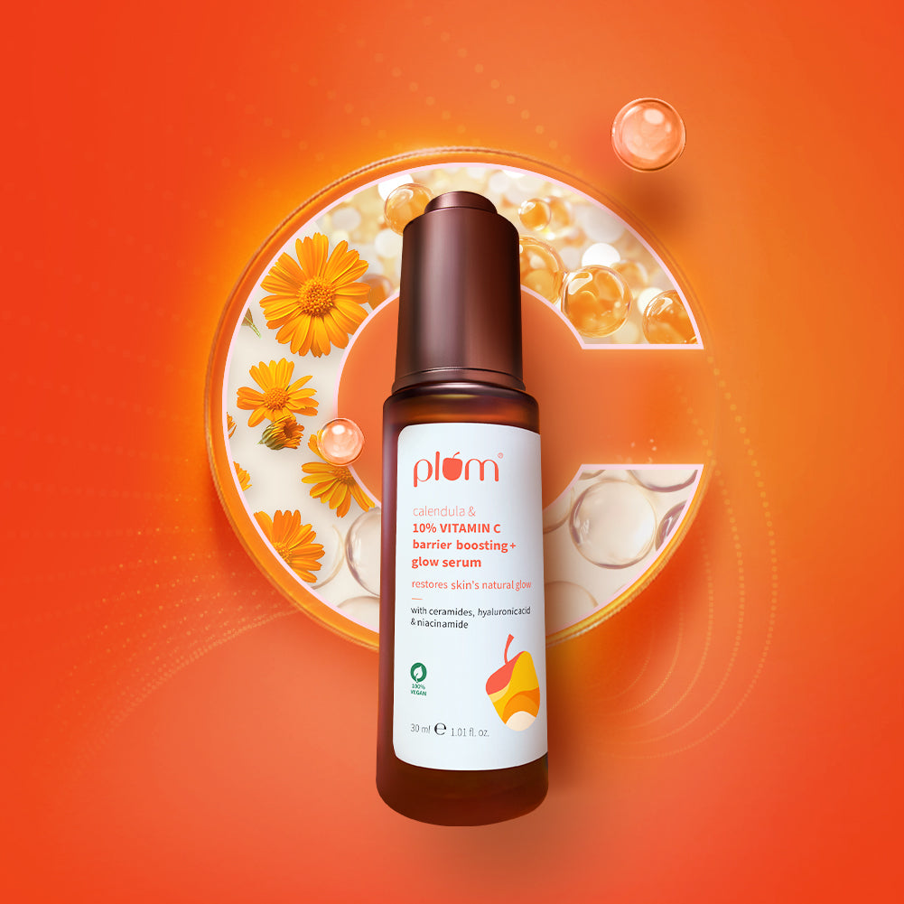 Plum 10% Vitamin C Barrier Boosting + Glow Serum with Calendula