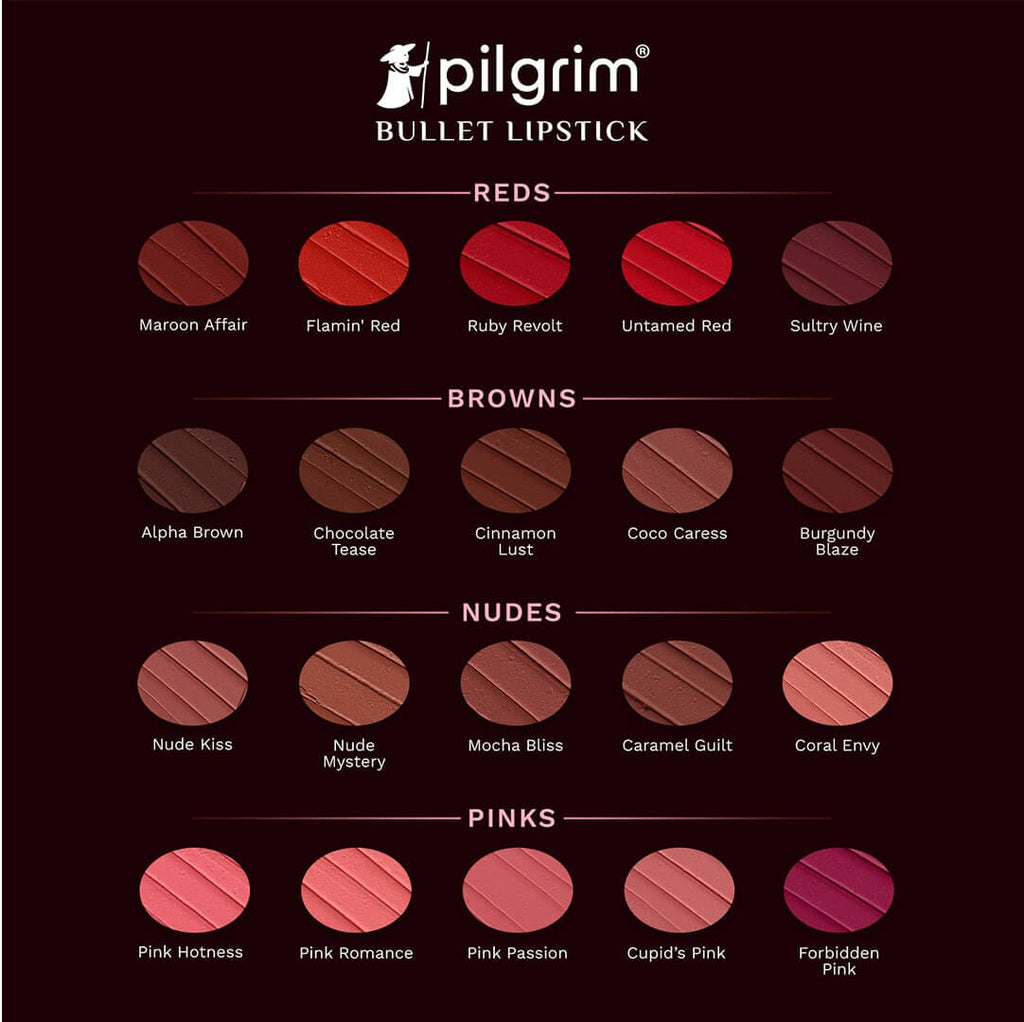 Pilgrim Matte Me Up! Bullet Lipstick
