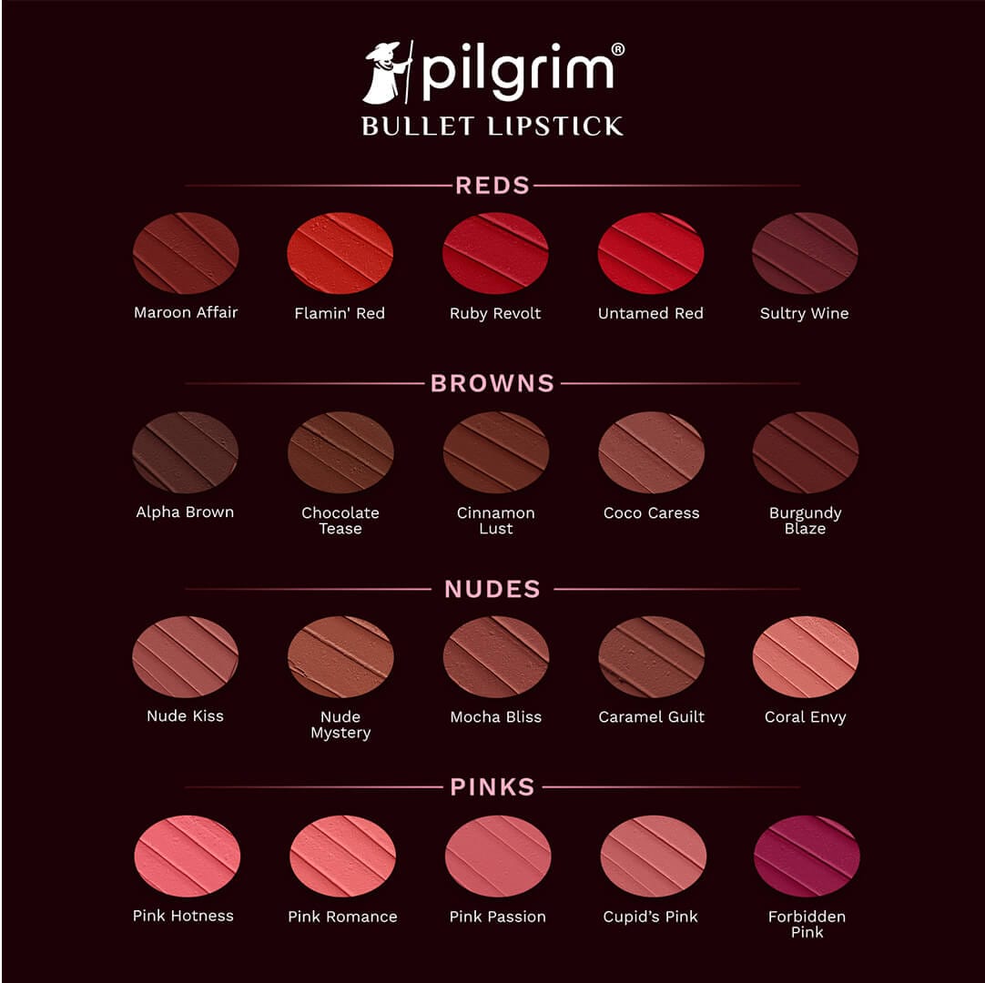 Pilgrim Matte Me Up! Bullet Lipstick
