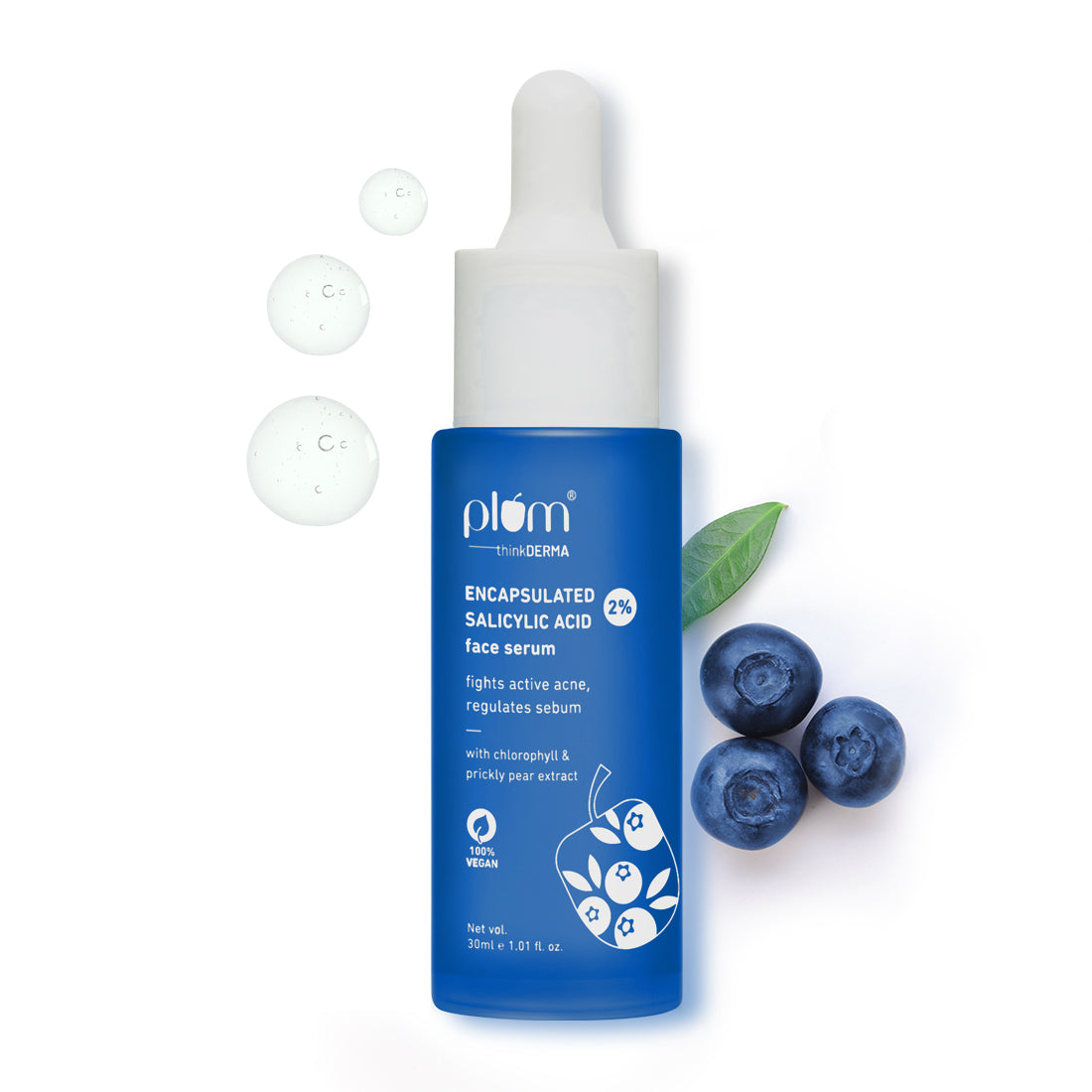 Plum 2% Encapsulated Salicylic Acid Anti-Acne Face Serum
