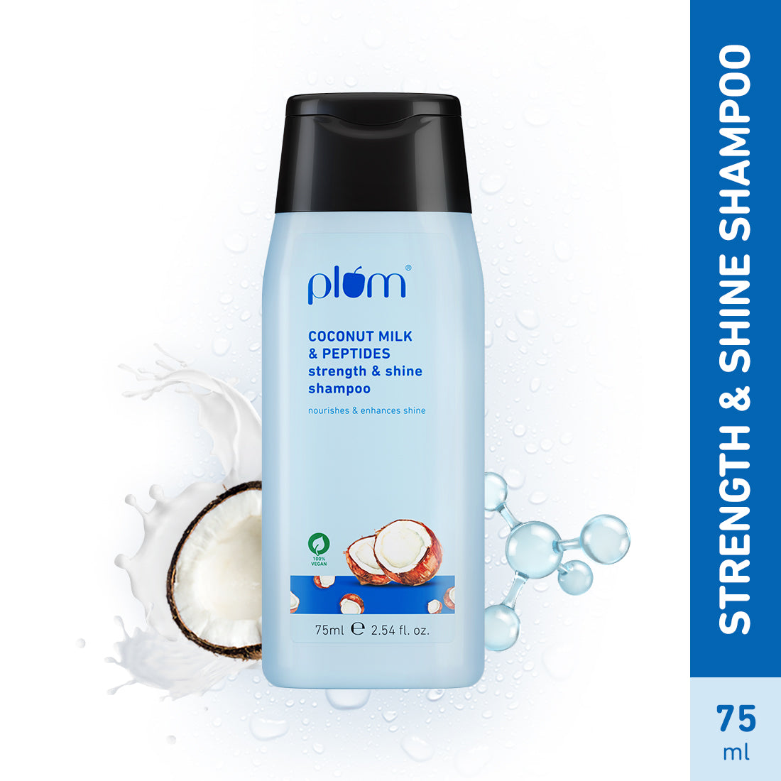 Plum Coconut Milk & Peptides Shampoo