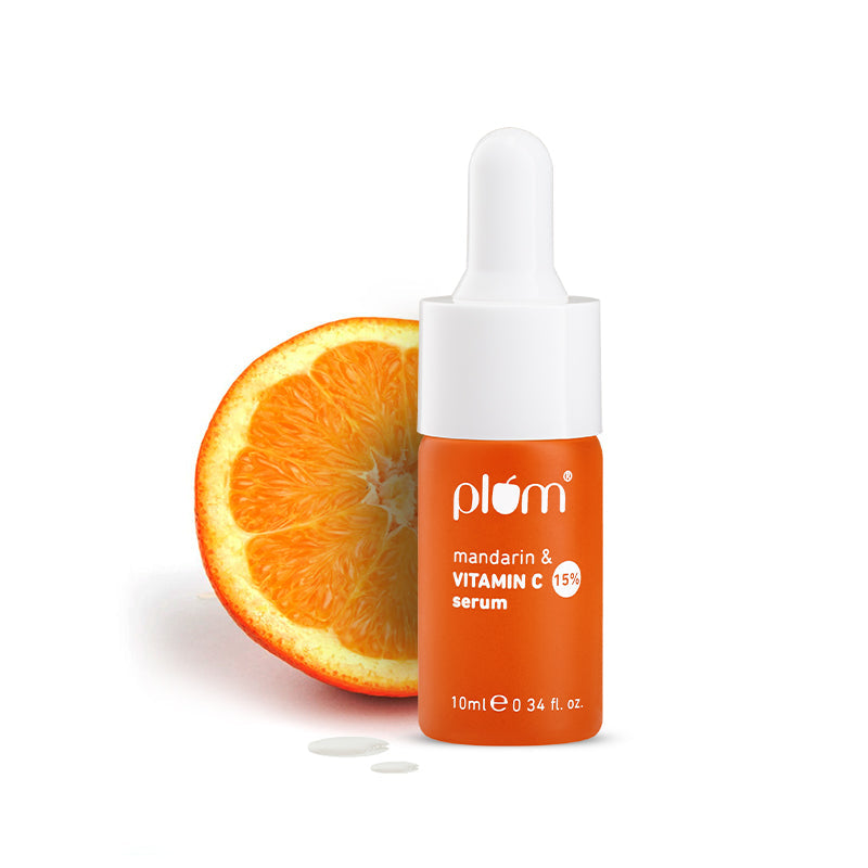 Plum 15% Vitamin C Face Serum with Mandarin (10ml)
