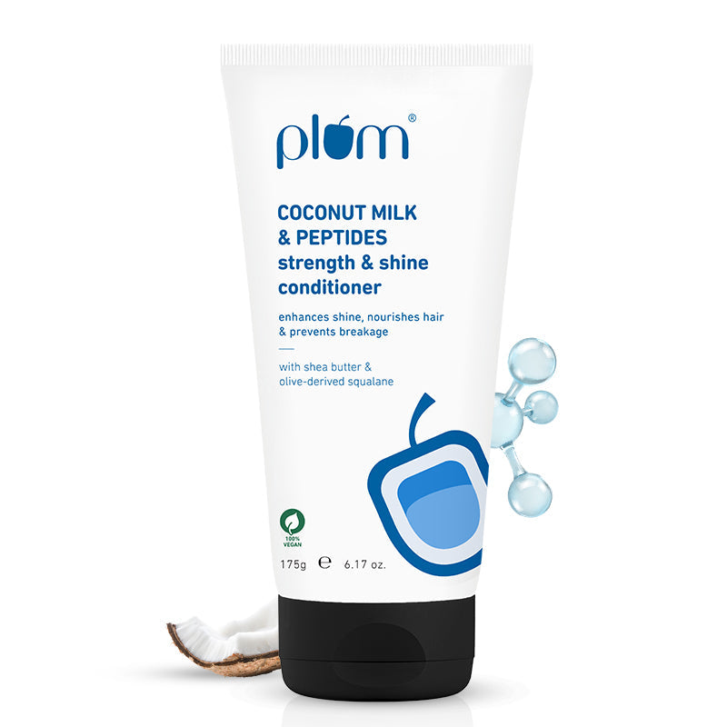 Plum Coconut Milk & Peptides Conditioner for Dry Hair