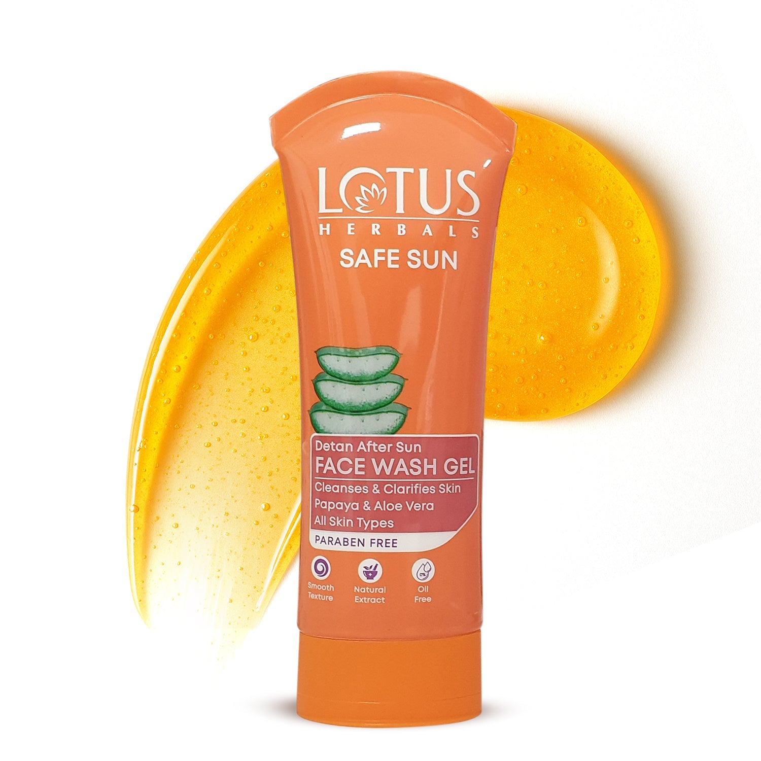 Lotus Safe Sun DeTAN Face Wash Gel