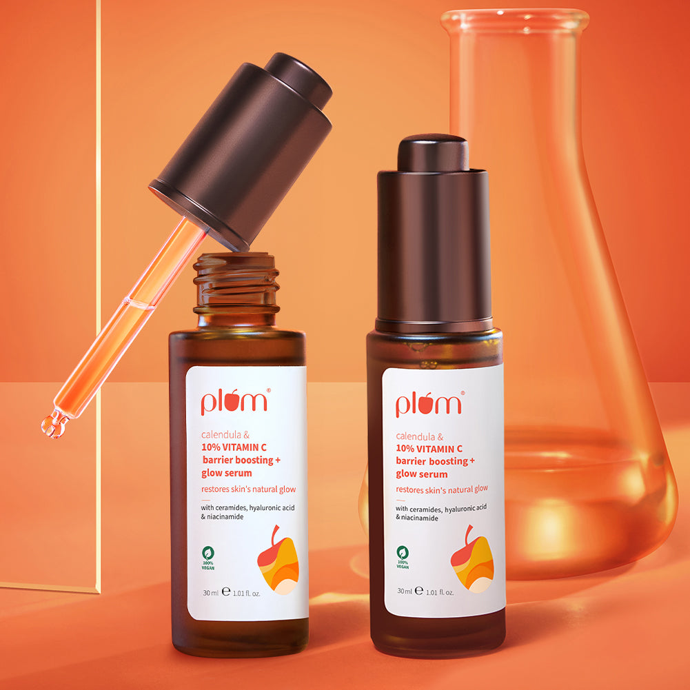 Plum 10% Vitamin C Barrier Boosting + Glow Serum with Calendula