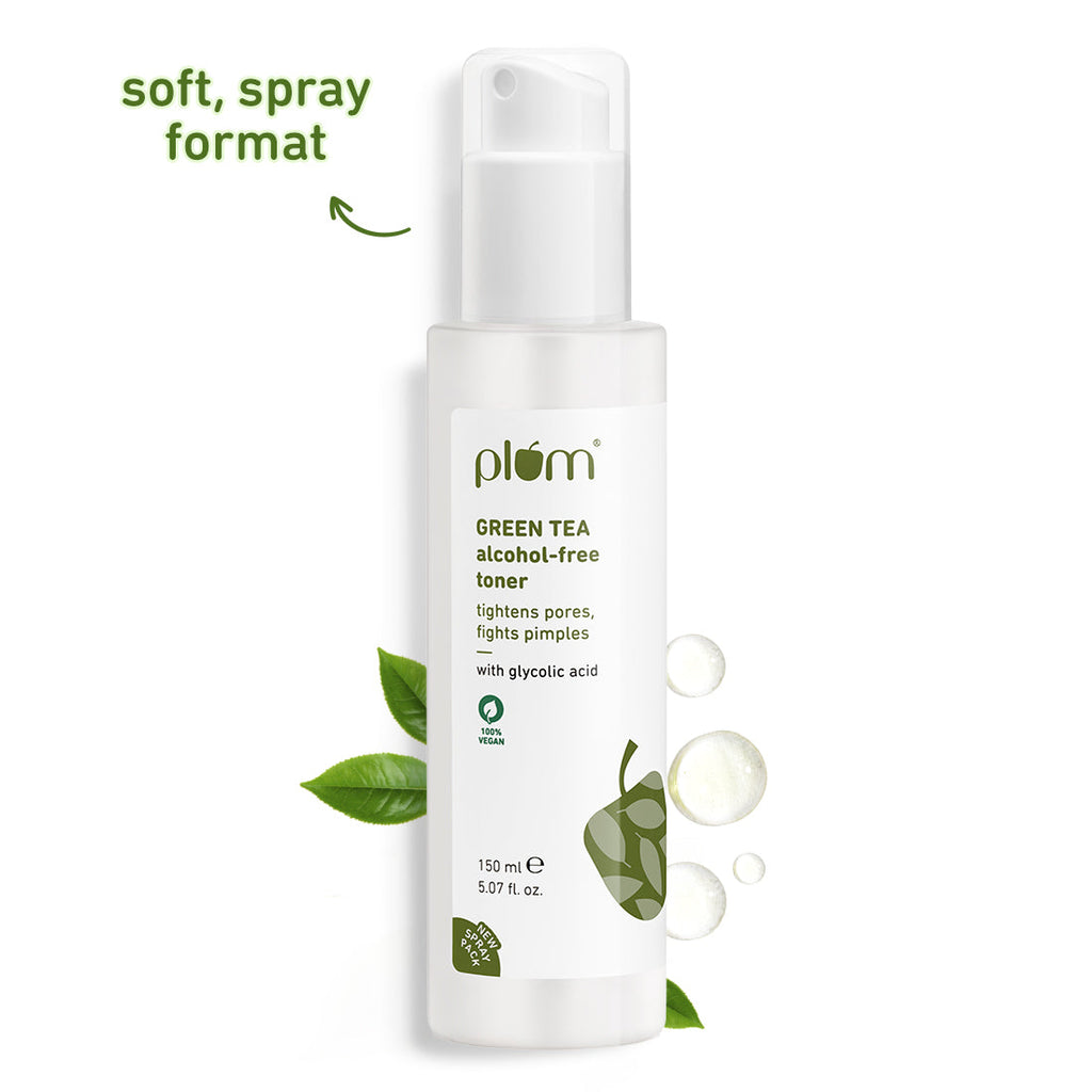 Plum Green Tea Alcohol-Free, Pore Tightening Face Toner