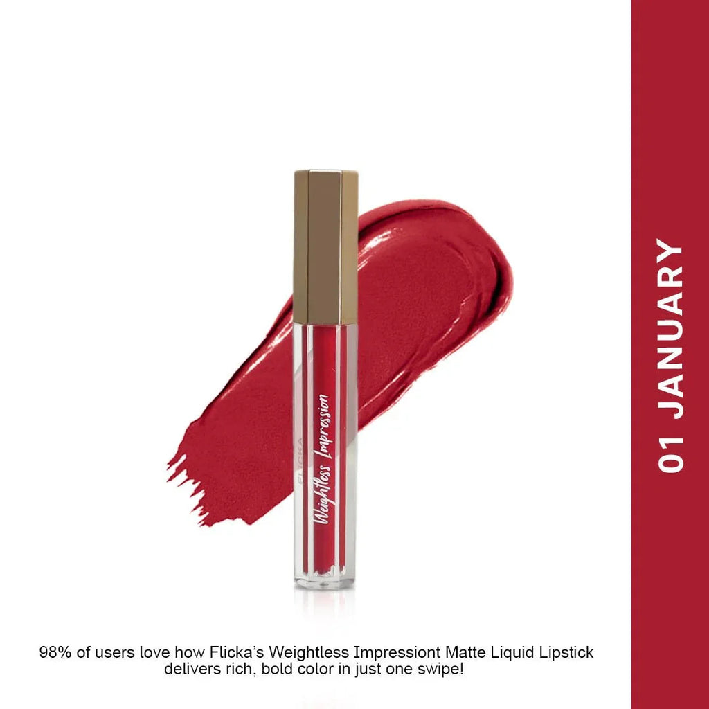 Flicka Weightless Impression Matte Liquid Lipstick