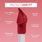 Flicka Weightless Impression Matte Liquid Lipstick