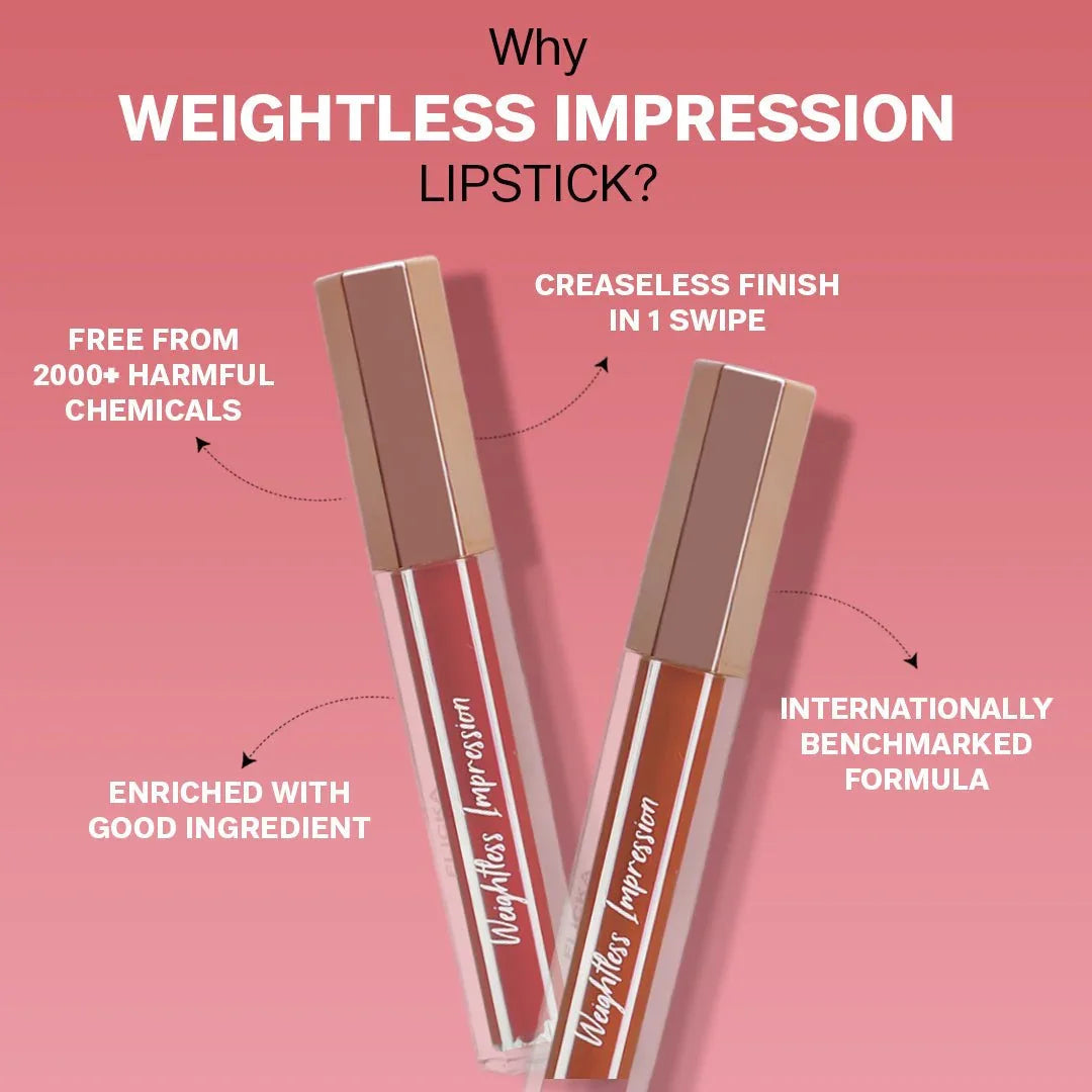 Flicka Weightless Impression Matte Liquid Lipstick