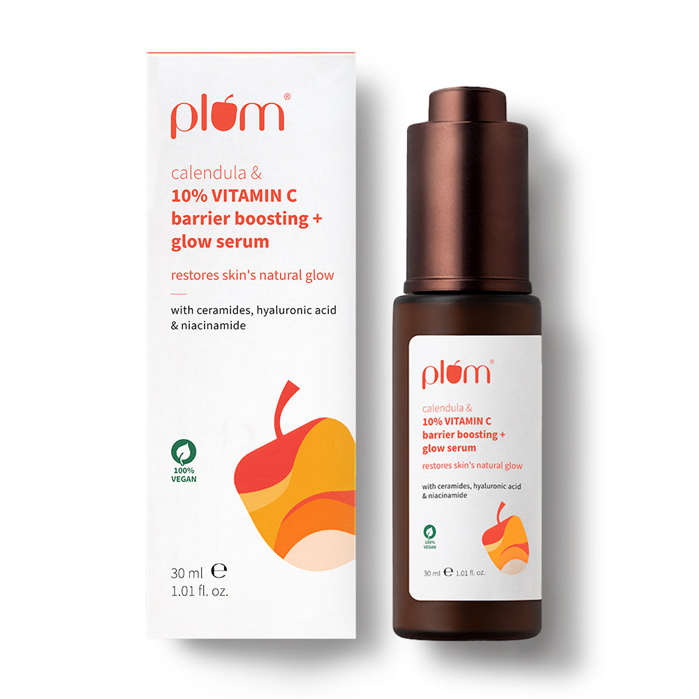 Plum 10% Vitamin C Barrier Boosting + Glow Serum with Calendula