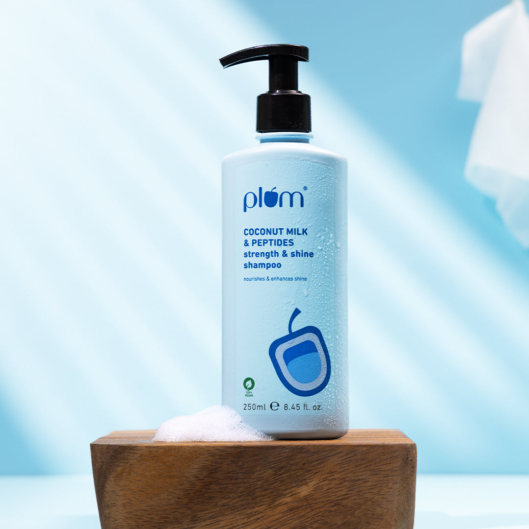 Plum Coconut Milk & Peptides Shampoo
