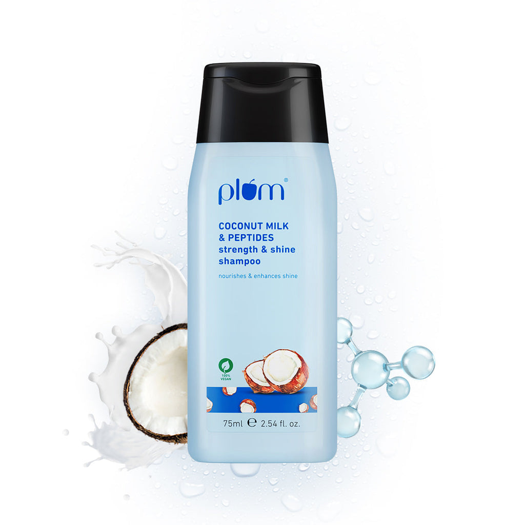 Plum Coconut Milk & Peptides Shampoo