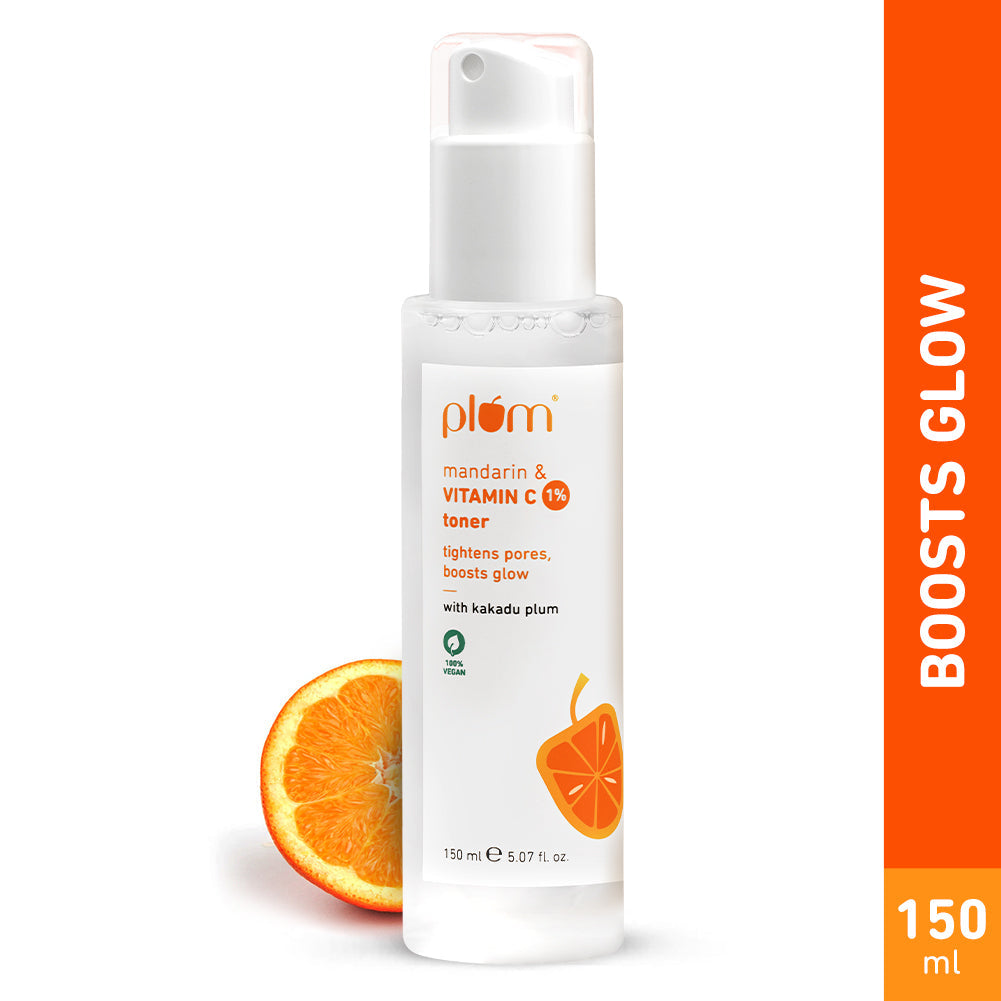 Plum Vitamin C Face Toner with Mandarin & Kakadu Plum