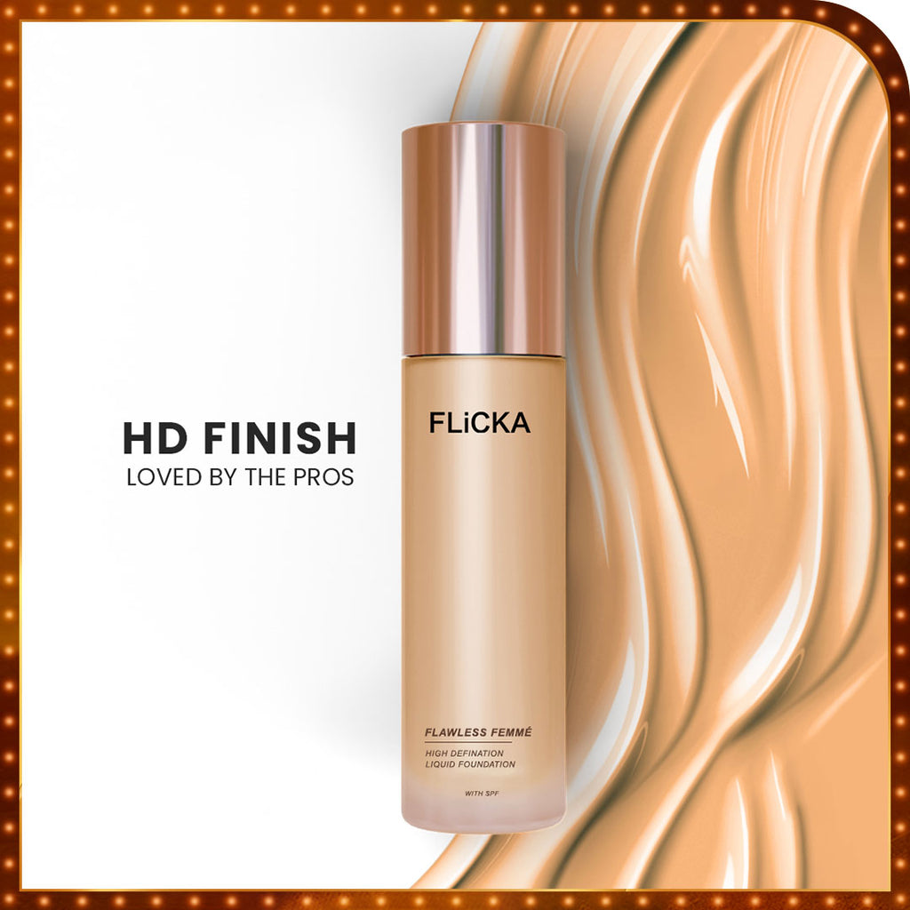 Flicka Flawless Femme HD Liquid Foundation