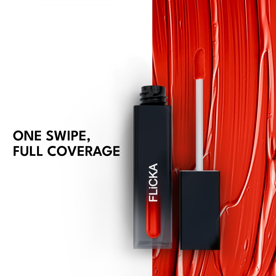 Flicka Set & Attack Liquid Matte Lipstick