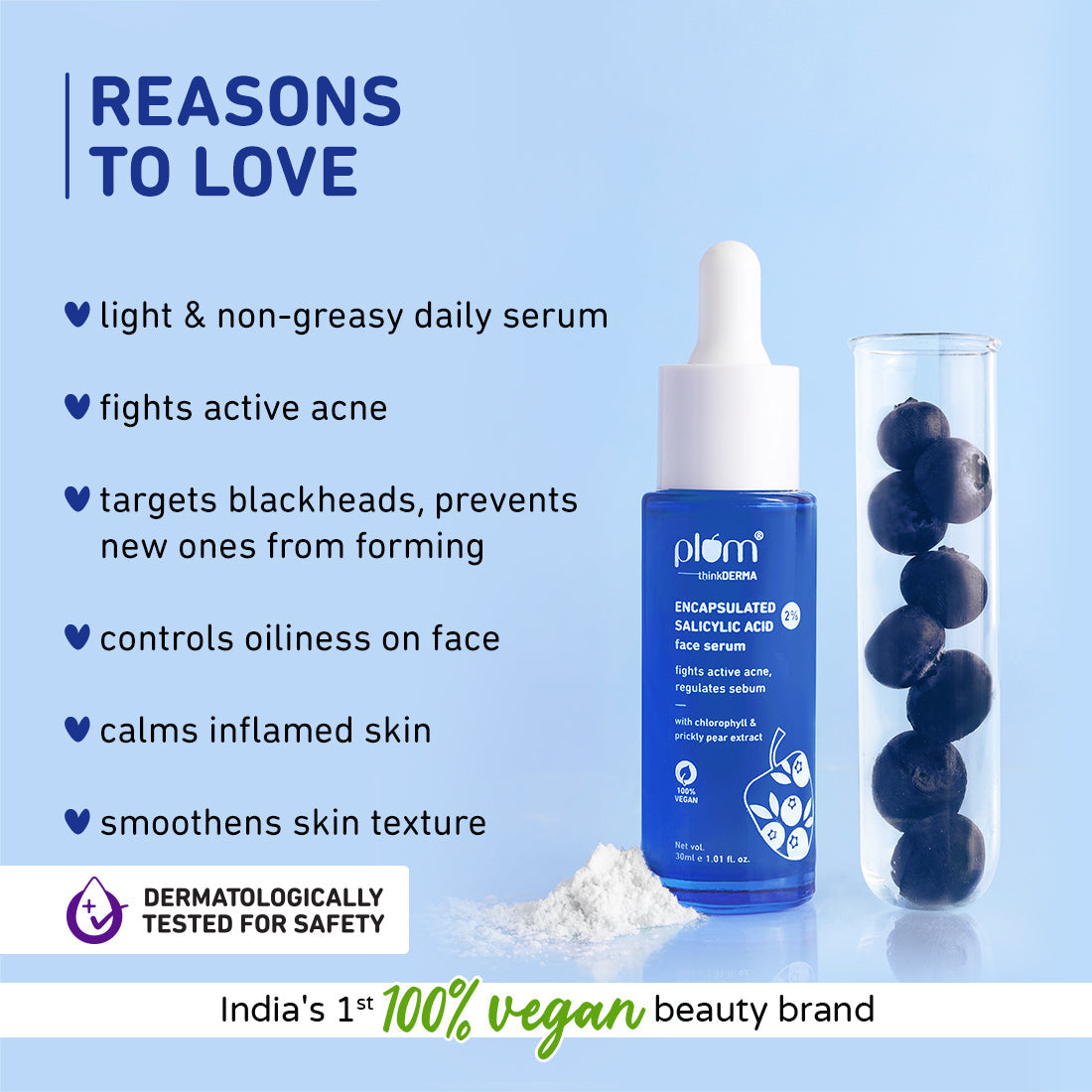 Plum 2% Encapsulated Salicylic Acid Anti-Acne Face Serum