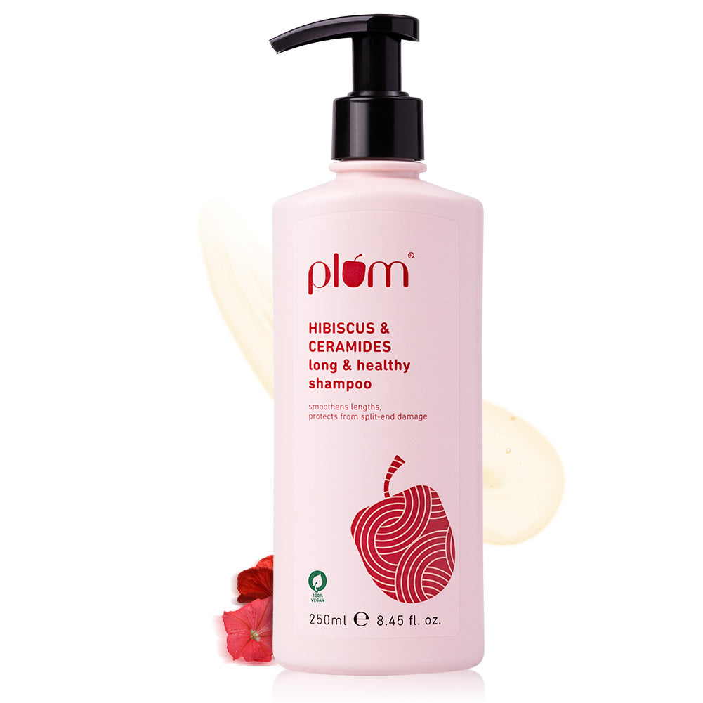 Plum Hibiscus & Ceramides Shampoo for Split Ends