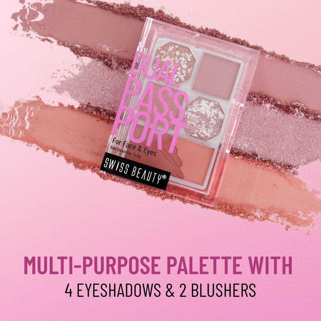 Swiss Beauty Dual Passport Face & Eye Palette