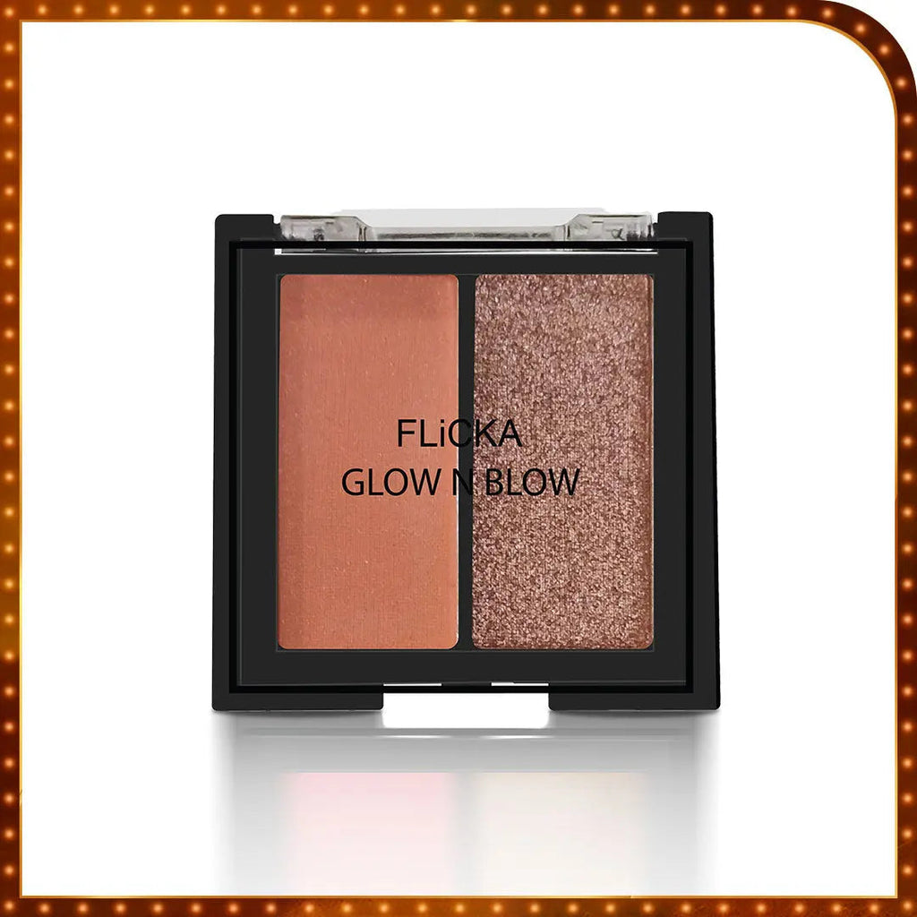 Flicka GLOW N BLOW - Blusher & Highlighter