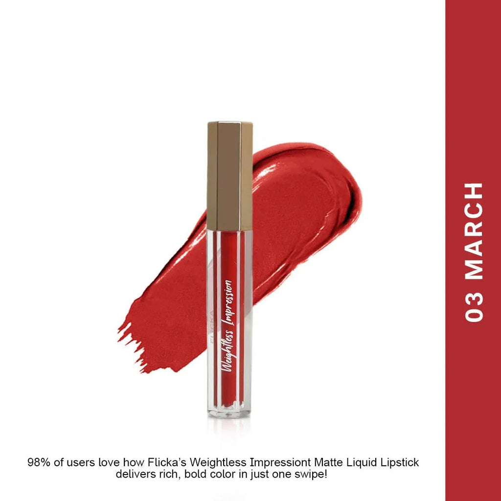 Flicka Weightless Impression Matte Liquid Lipstick