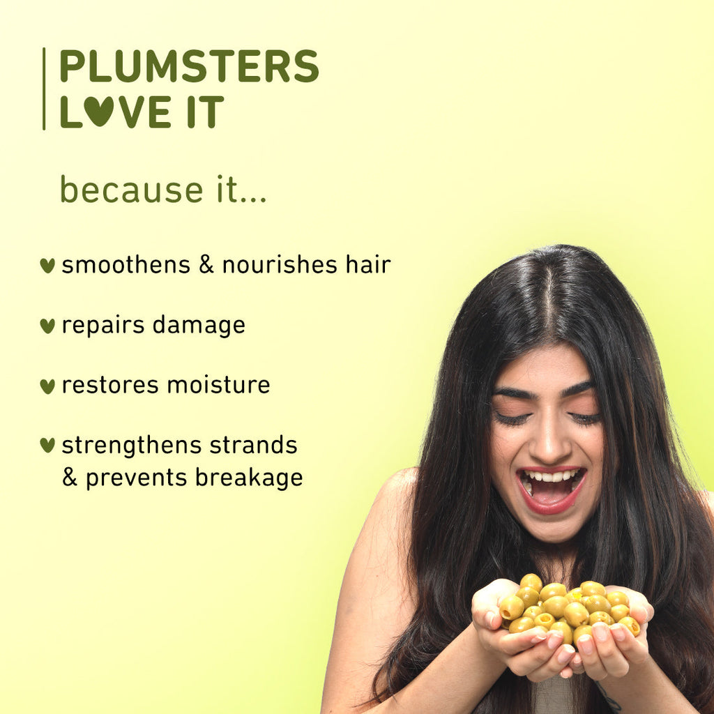 Plum Olive & Macadamia Mega Moisturizing Hair Mask