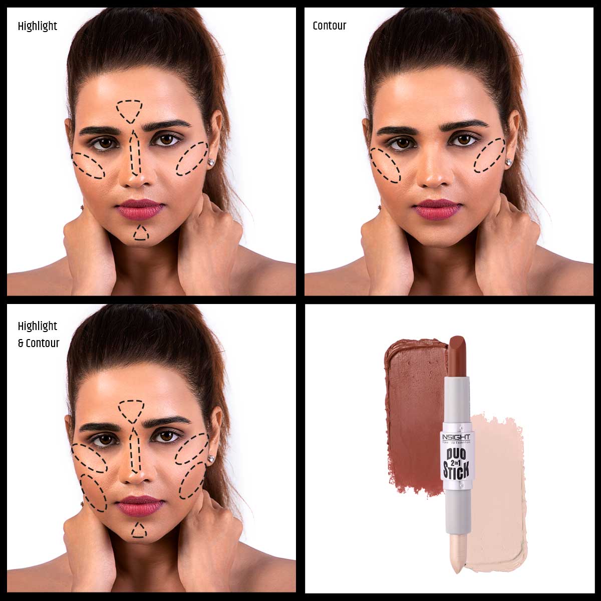 Insight Duo Stick Conceal Contour + Highlighter