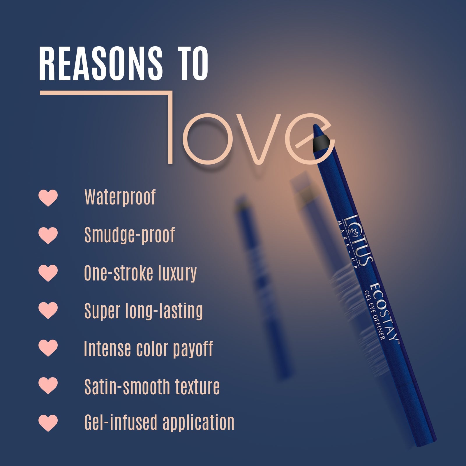 Lotus Ecostay Longlasting Gel Eye Definer