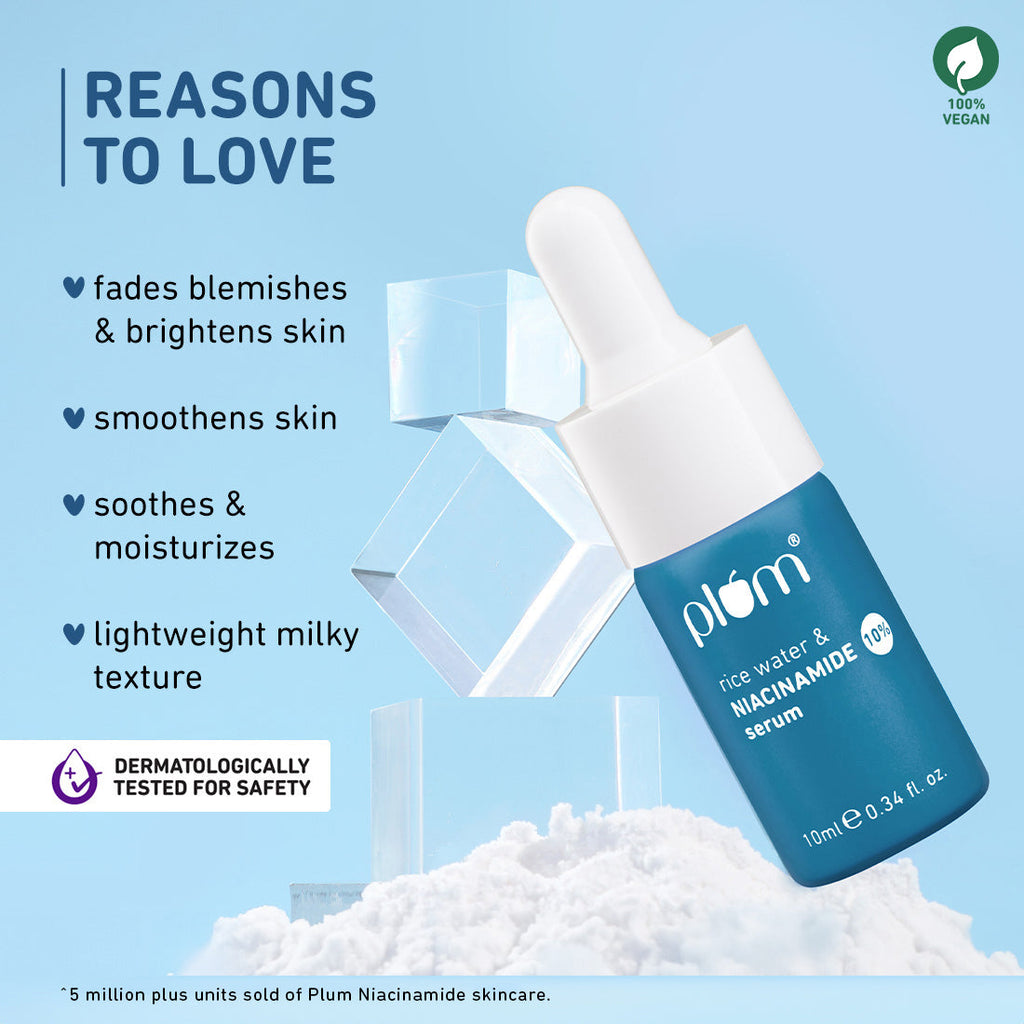 Plum 10% Niacinamide Face Serum with Rice Water