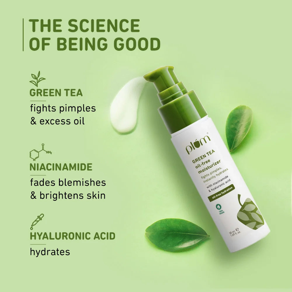 Plum Green Tea Oil-Free Moisturizer for Oily Skin