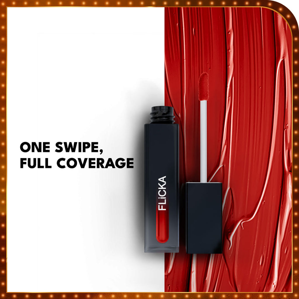 Flicka Set & Attack Liquid Matte Lipstick