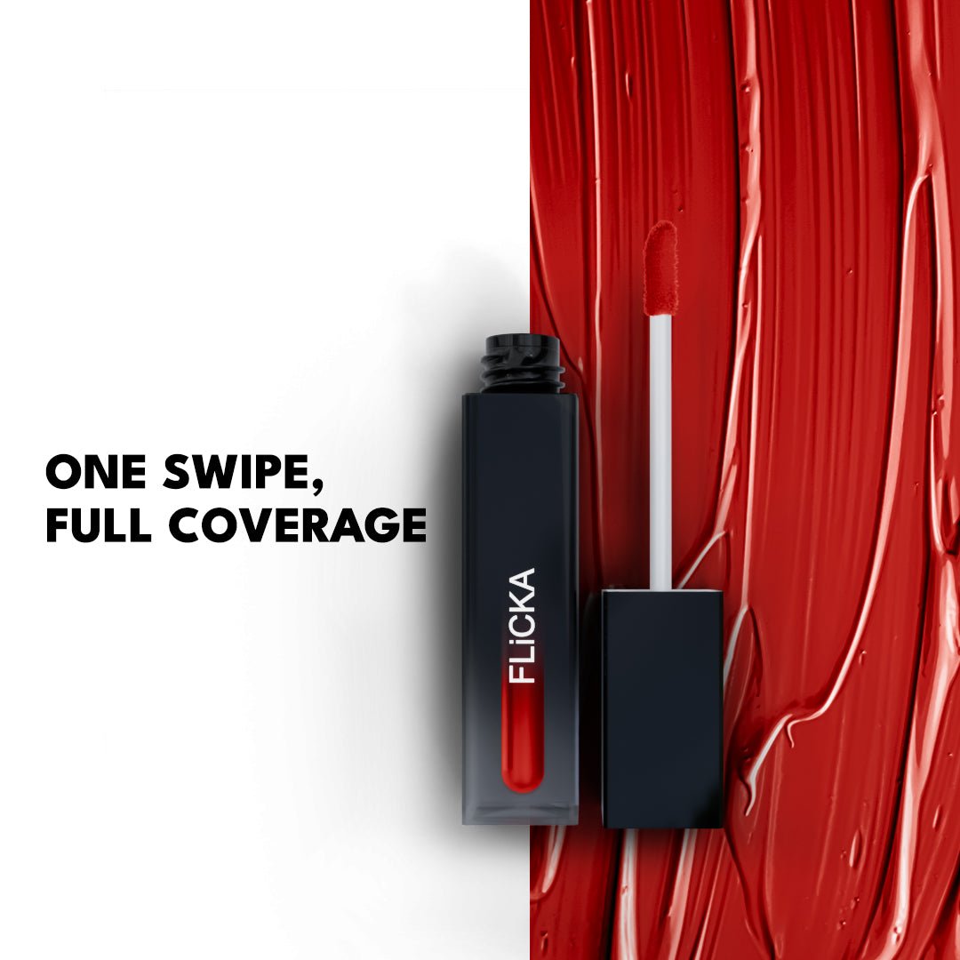 Flicka Set & Attack Liquid Matte Lipstick