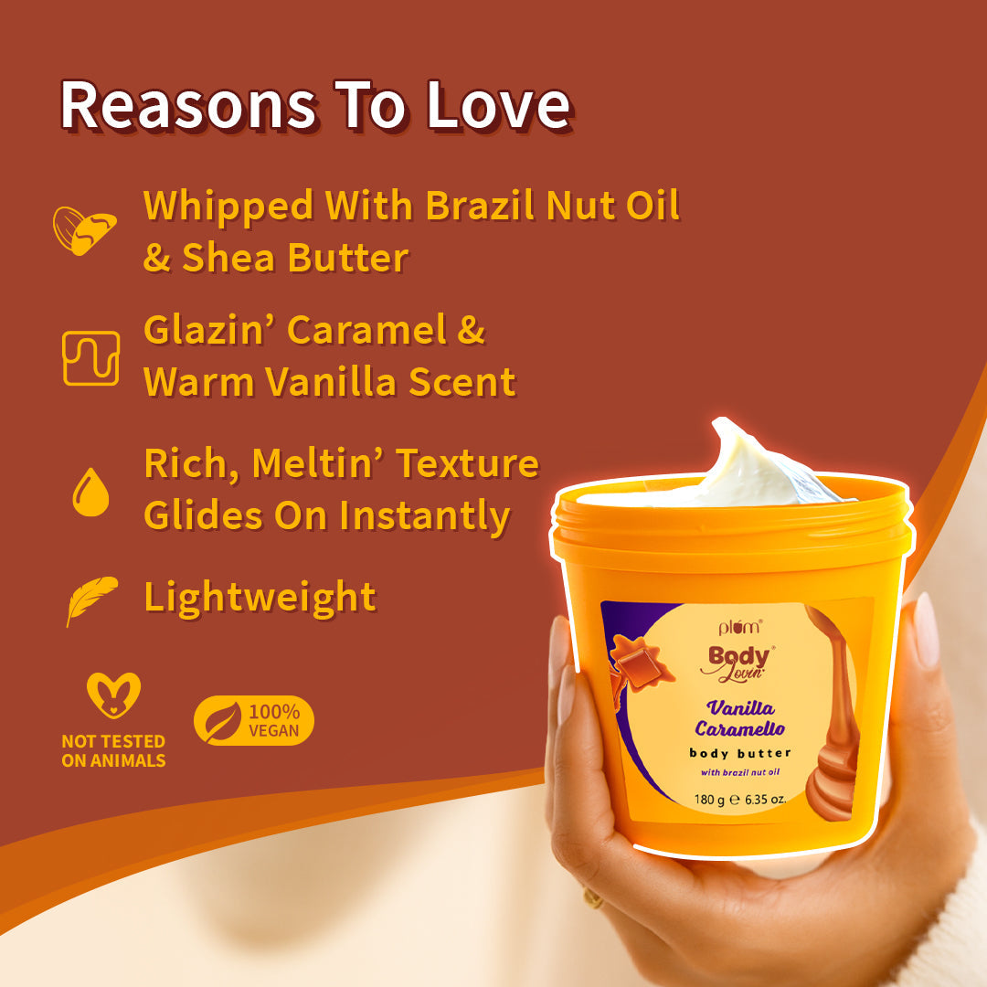 Plum Vanilla Caramello Body Butter by Plum BodyLovin'