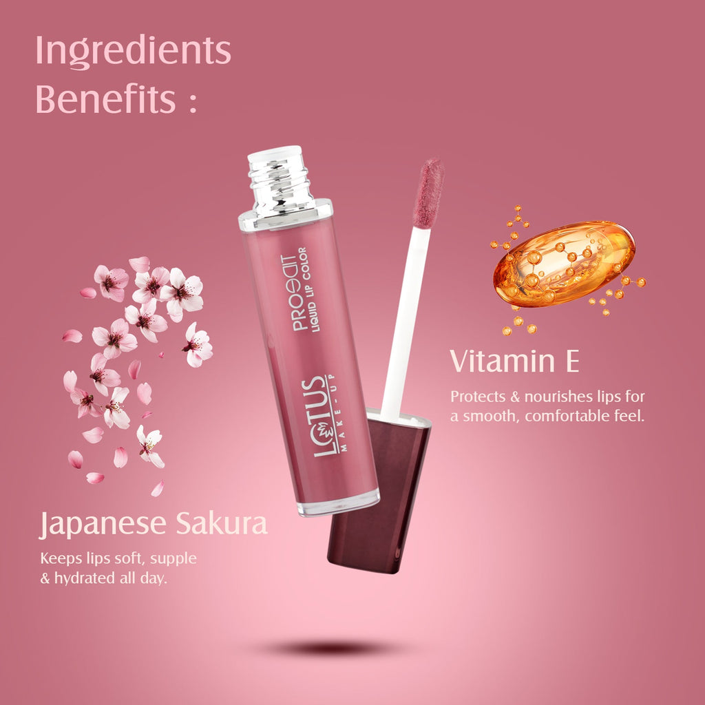 Lotus Proedit Liquid Matte Lip Color