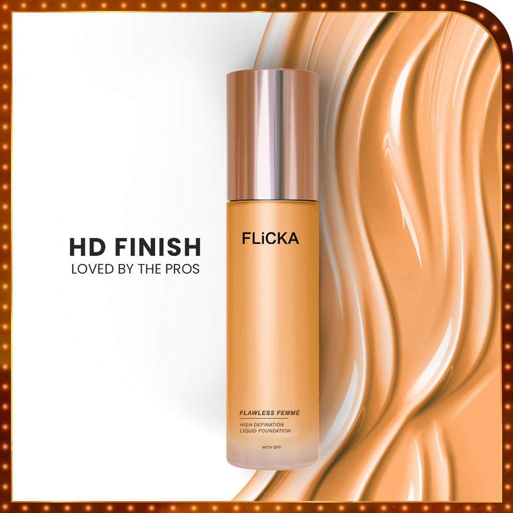 Flicka Flawless Femme HD Liquid Foundation