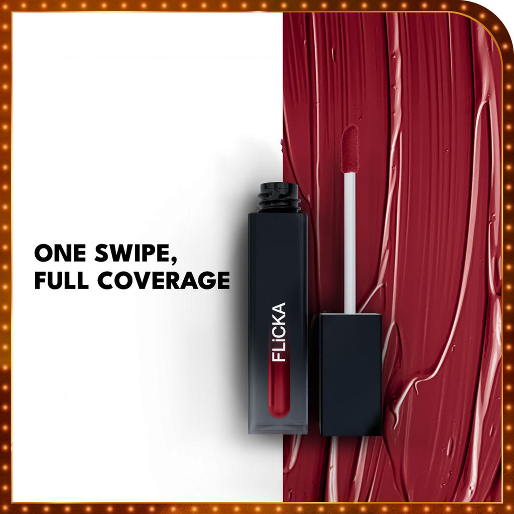 Flicka Set & Attack Liquid Matte Lipstick
