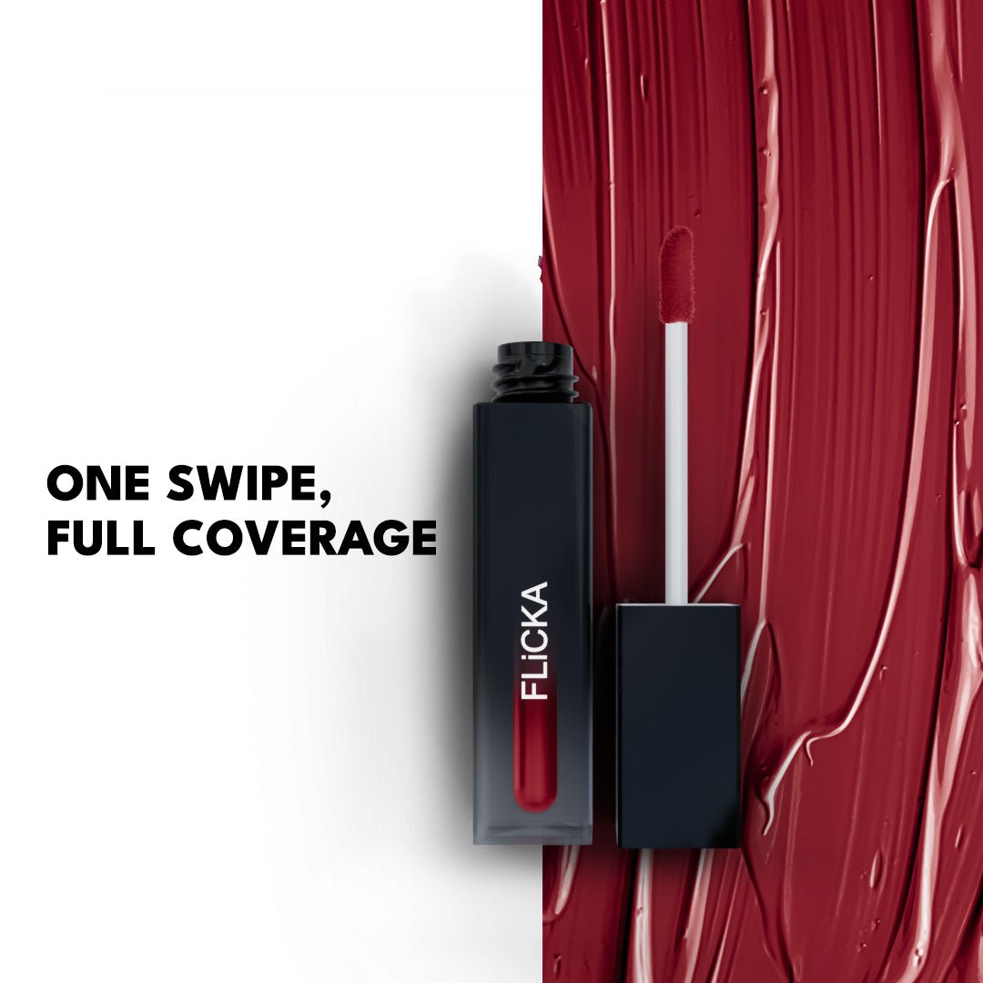 Flicka Set & Attack Liquid Matte Lipstick