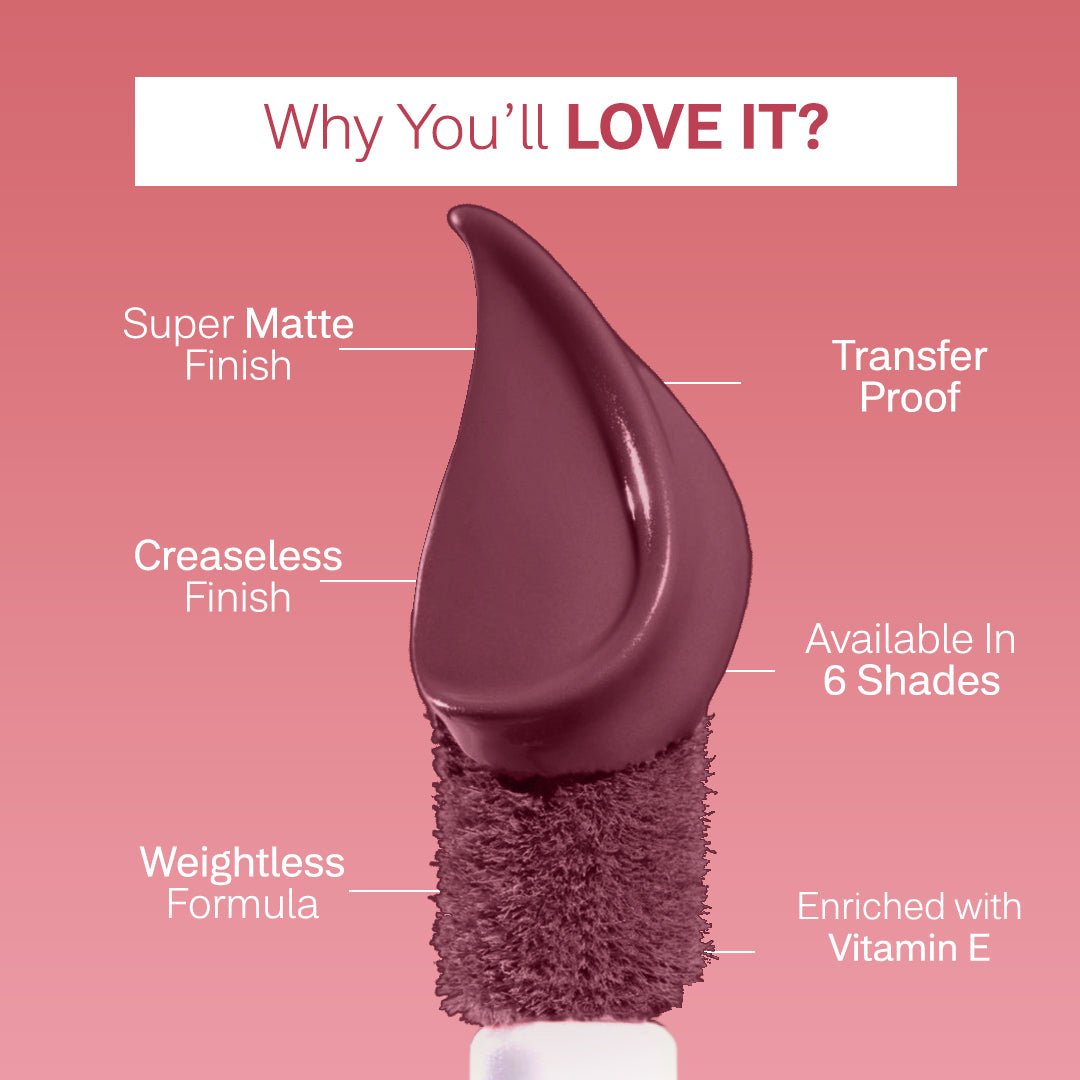 Flicka Weightless Impression Matte Liquid Lipstick