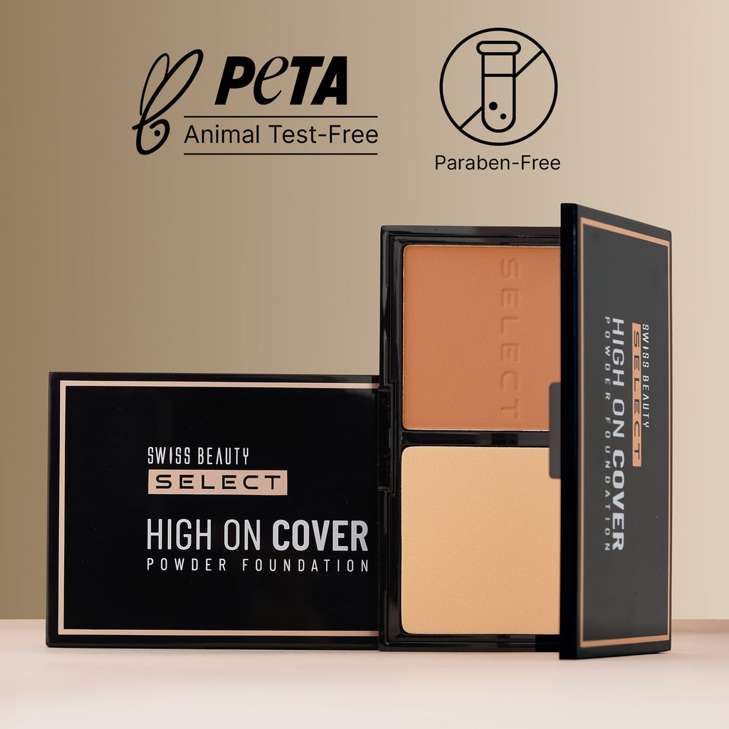 Swiss Beauty Select High On Cover Powder Foundation