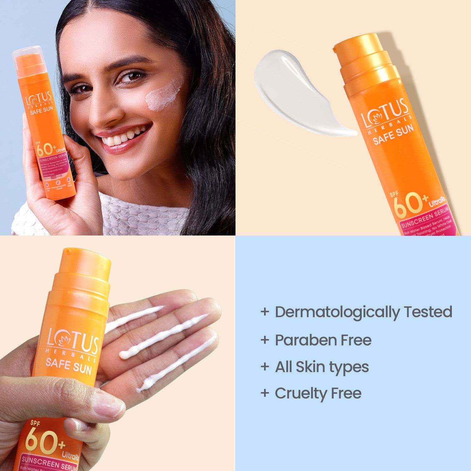 Lotus Safe Sun UltraRX Sunscreen Serum SPF 60 PA++++
