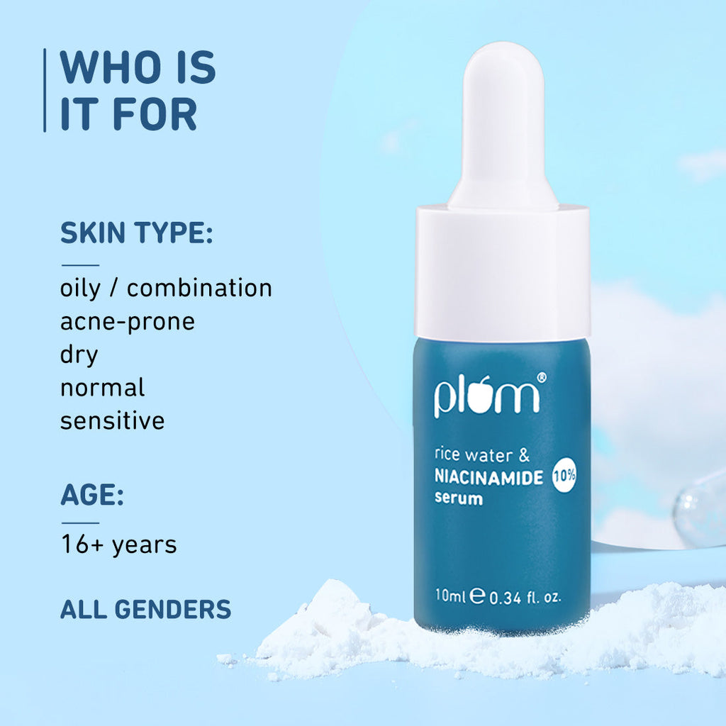 Plum 10% Niacinamide Face Serum with Rice Water