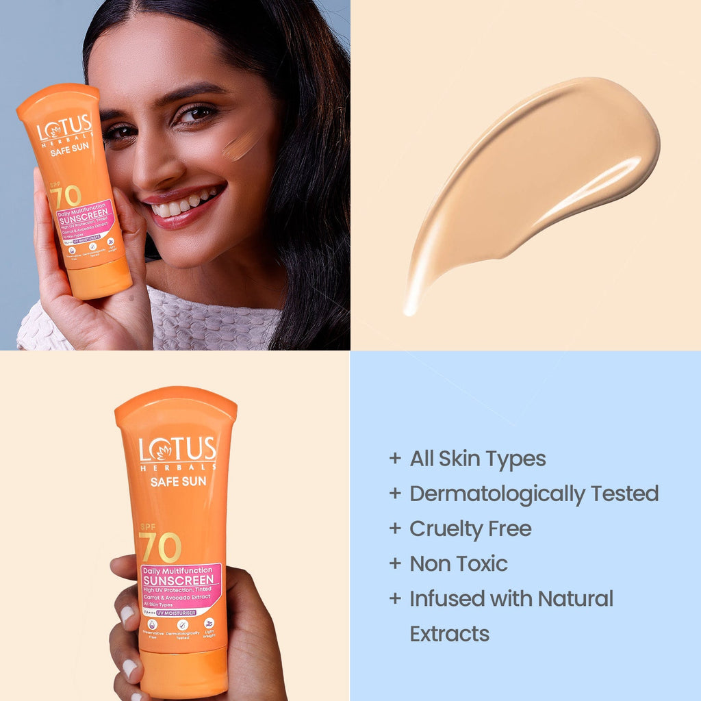 Lotus Safe Sun Daily Multi-Function Sunscreen SPF 70 PA+++