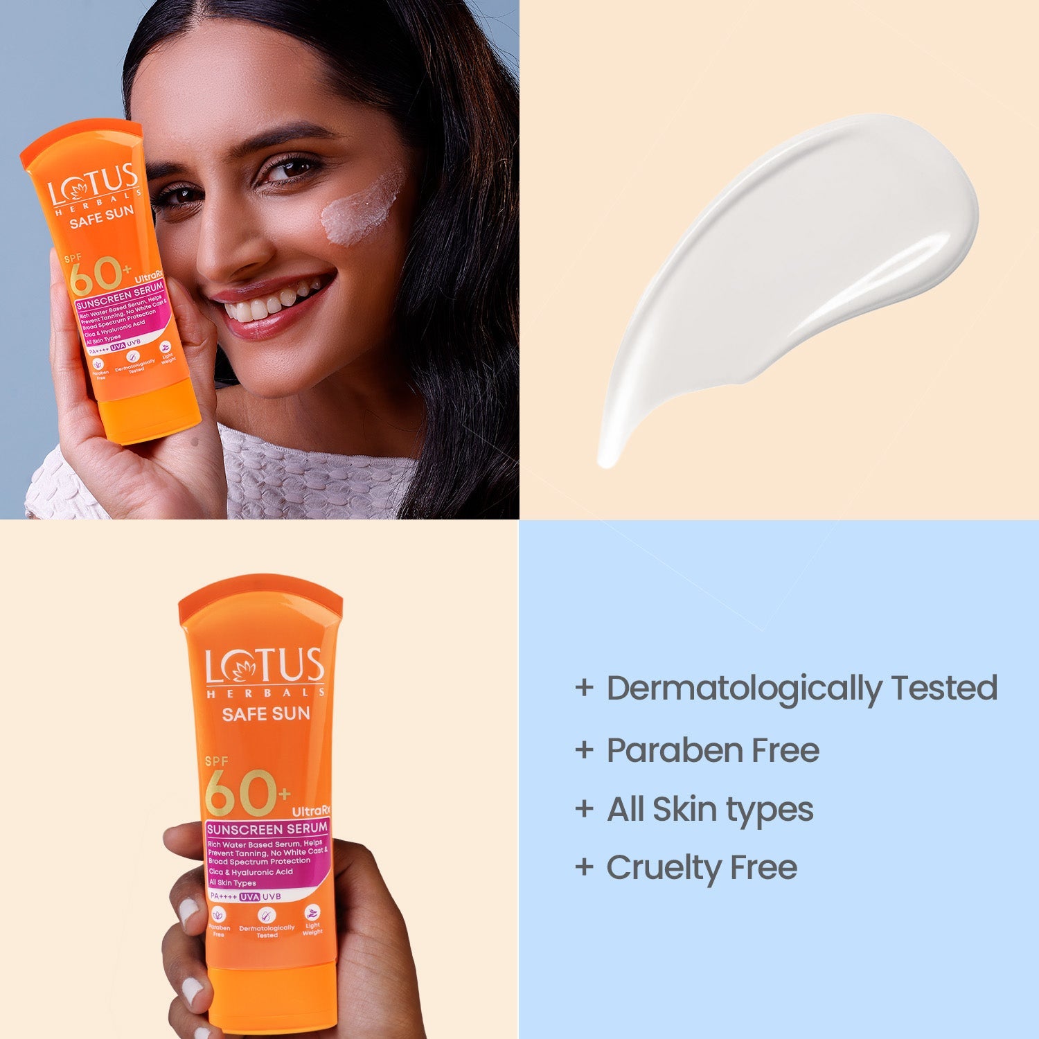 Lotus Safe Sun UltraRX Sunscreen Serum SPF 60 PA++++