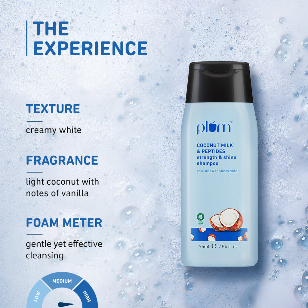 Plum Coconut Milk & Peptides Shampoo