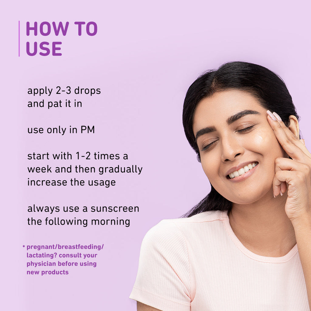 Plum 1% Retinol Serum for Face with Bakuchiol
