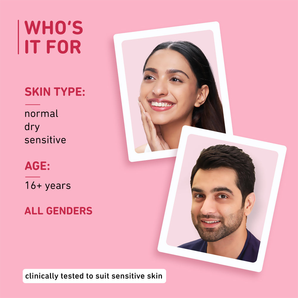 Plum Oat & 1% Ceramide Face Cream for Dry Skin