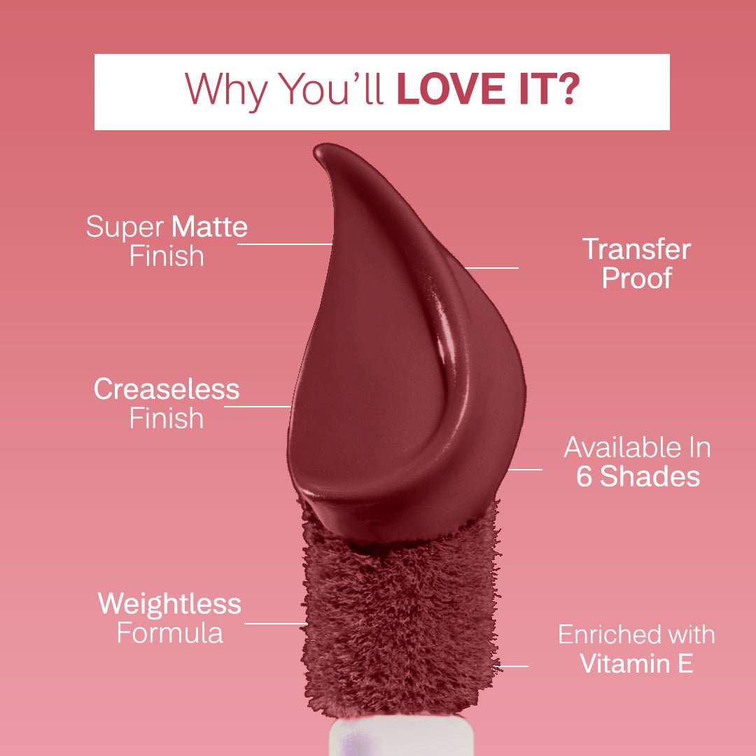 Flicka Weightless Impression Matte Liquid Lipstick