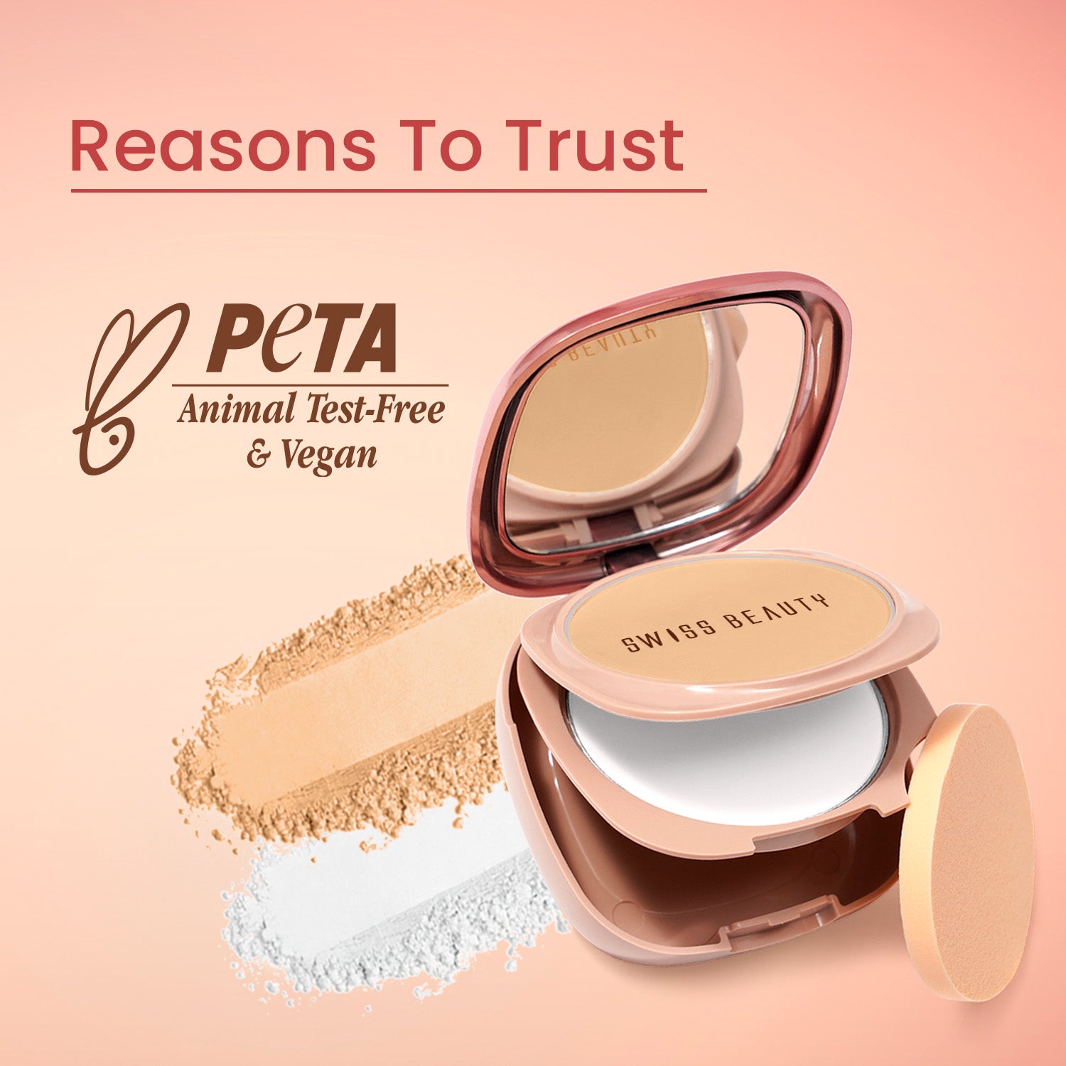 Swiss Beauty Matte & Set Duo Compact