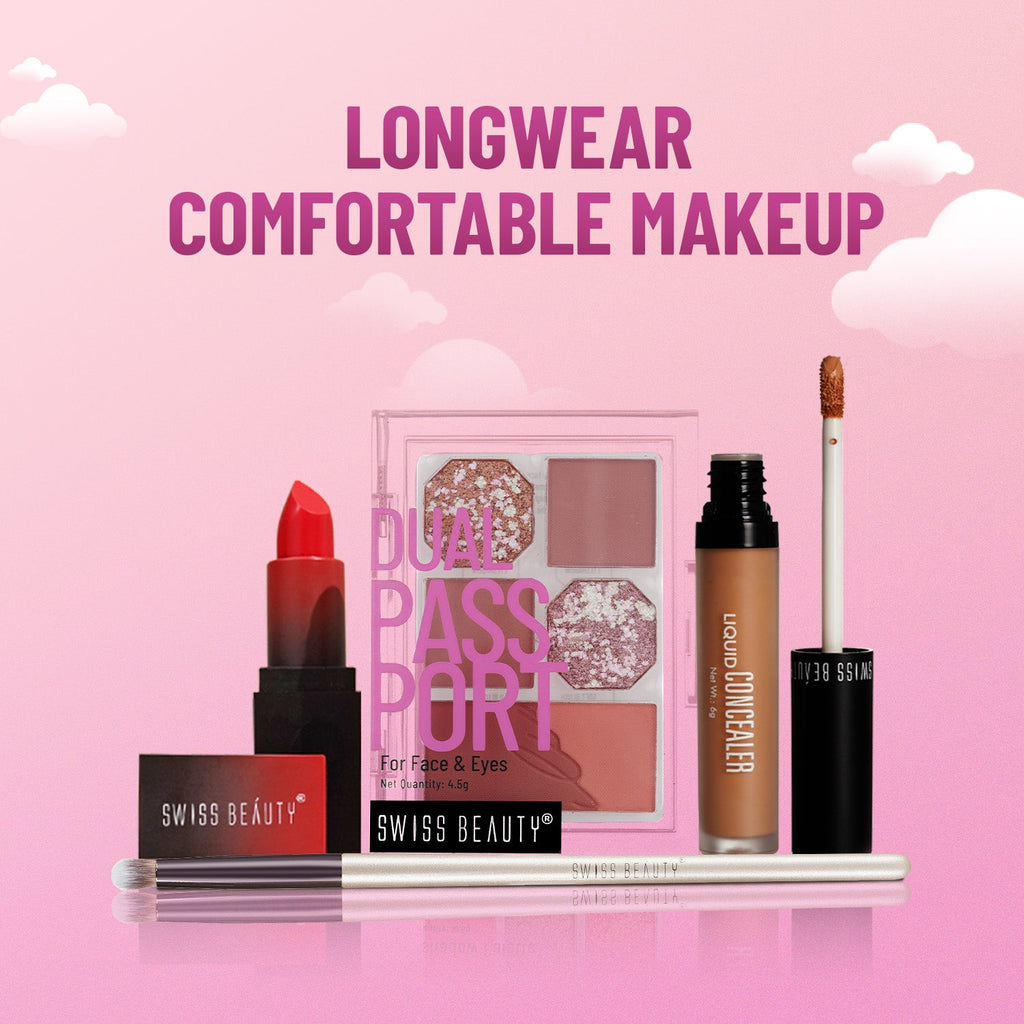 Swiss Beauty Dual Passport Face & Eye Palette